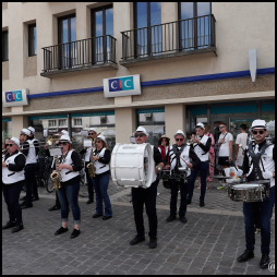 Black and White Brass Band