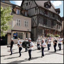 Black and White Brass Band