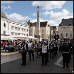 Black and White Brass Band