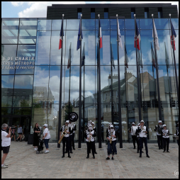 Black and White Brass Band