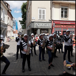 Black and White Brass Band