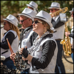 Black and White Brass Band