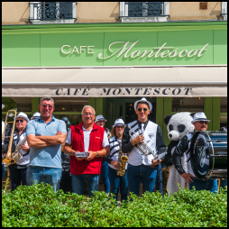 Black And White Brass Band