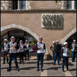 Black And White Brass Band