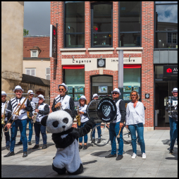 Black And White Brass Band