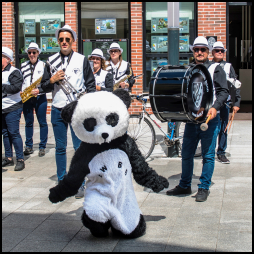 Black And White Brass Band