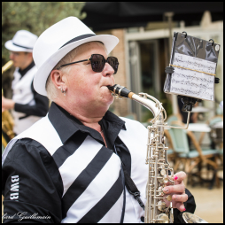Black And White Brass Band