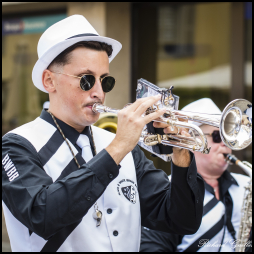 Black And White Brass Band
