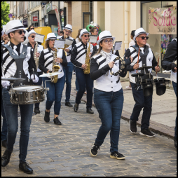 Black And White Brass Band
